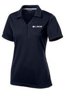 Ladies Moisture Wicking Micro-Mesh Polo - Navy