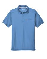 Men's Moisture Wicking Micro-Mesh Polo - Carolina Blue