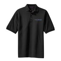 Men's Cotton Pique Polo - Black