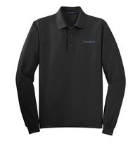 Long Sleeve Polo - Black