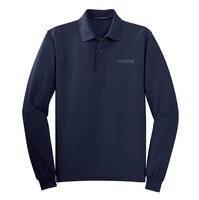 Long Sleeve Polo - Navy