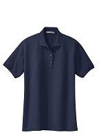 Ladies Silk Touch Polo - Navy