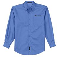 Long Sleeve Easy Care Shirt - Ultramarine Blue