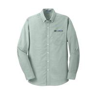Long Sleeve Oxford Shirt - Green